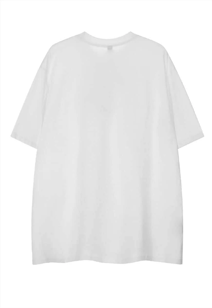 Frankenstein t-shirt monster tee anatomy retro top in white